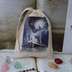 Moonlight Wish Tarot & Crystal Pouch by FreeRangeFaeries
