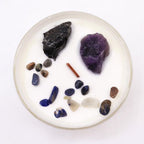 Solar Plexus Chakra  Crystal Candle