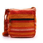 Nepal Sling Bag with Adjustable Strap Sunrise Orange