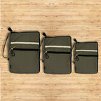 Olive Canvas Tablet Pouch ( 21x29cm )