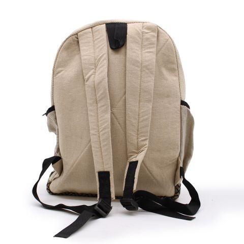 Rope & Pockets Style Large Backpack