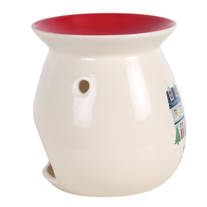 Home for Christmas Ceramic Oil Burner & Wax Warmer