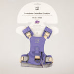 PAW XS Step-in Dog Harness - Lavender & Amethyst Charm