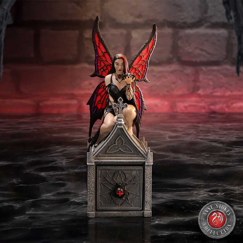 Anne Stokes Aracnafaria Trinket Box 20.6cm