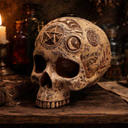 Apothecary Skull Figurine