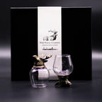 Mystical Creatures Antique Bronze Gift Set of 6 Glasses