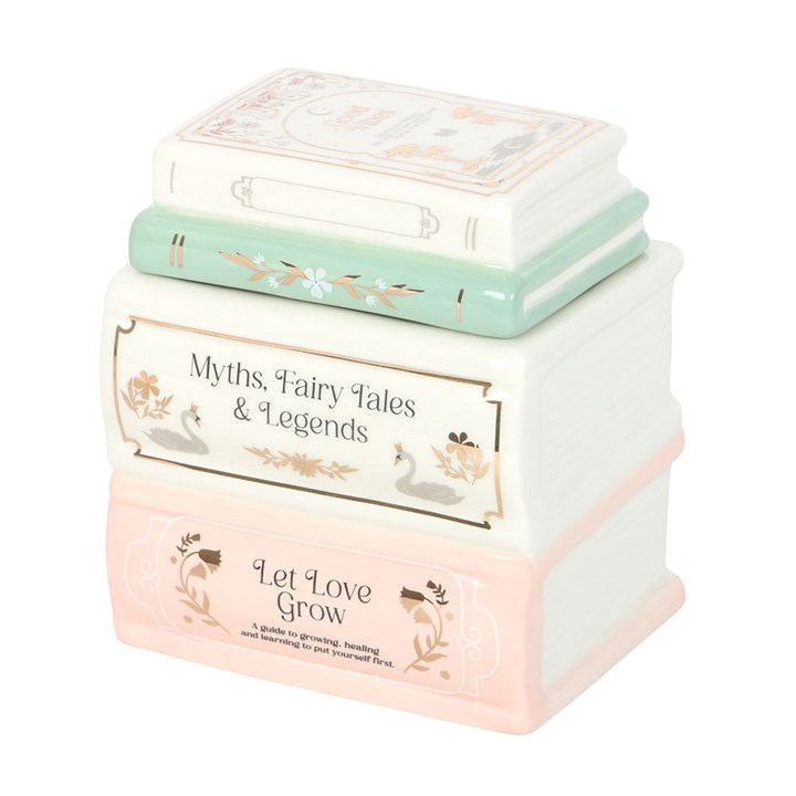 Eleanoras Book Stack Oil Burner 