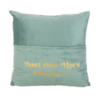 Eleanoras Just One More Chapter Cushion with Book Pocket 