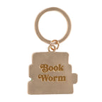 Eleanoras Book Worm Keyring Keyrings