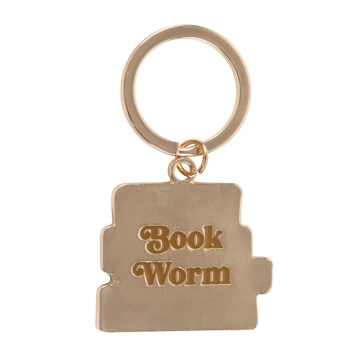 Eleanoras Book Worm Keyring Keyrings