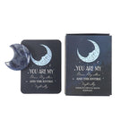 Sodalite Crystal Moon Keepsake Stone in a Box