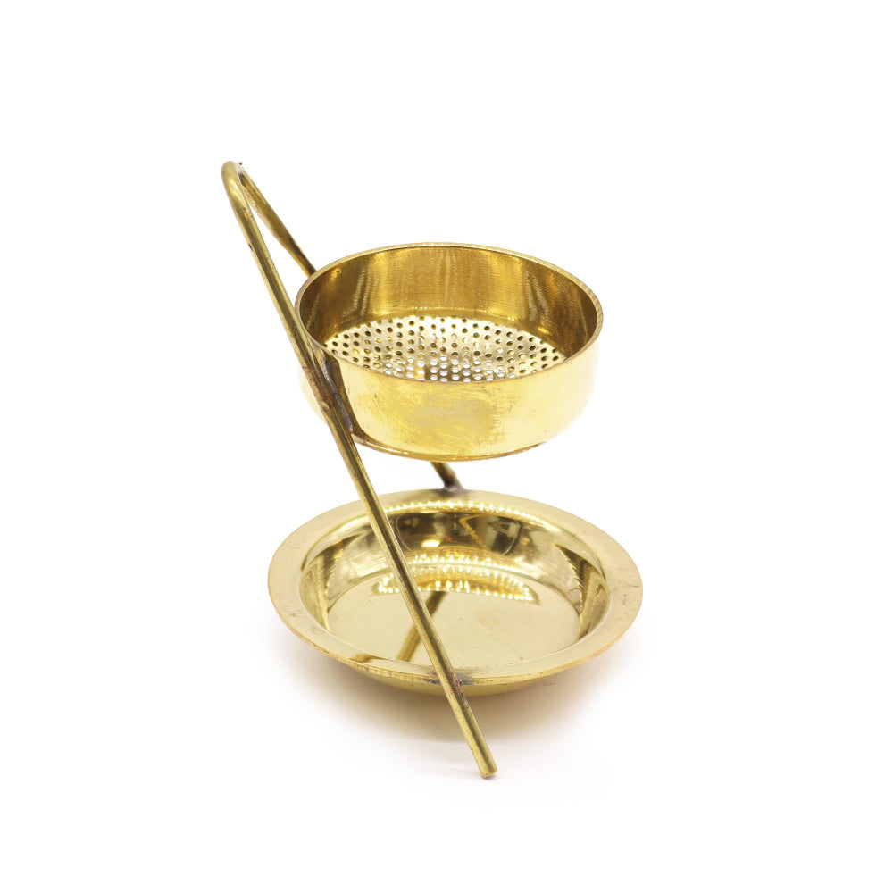 Fixed Brass Resin Incense Warmer