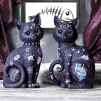 Bad to the Bone Cat Figurine