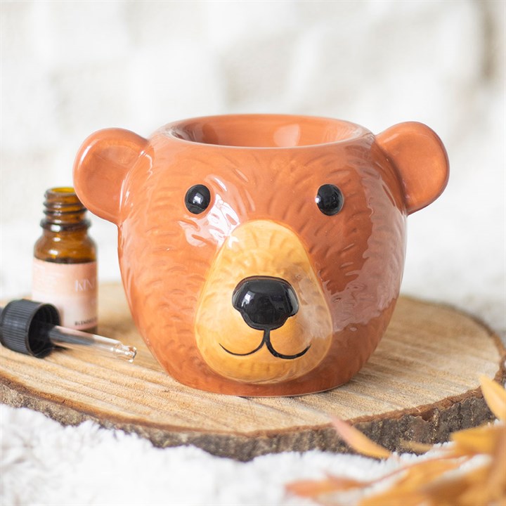 Cute Bear Shaped Oil Burner 