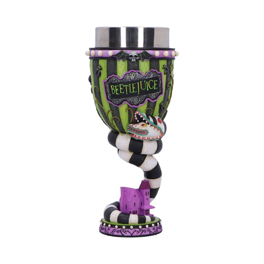 Beetlejuice Sandworm Goblet 20.2cm | Officially Licensed Tim Burton Drinkware