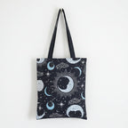 Blue Moon Print Tote Bag