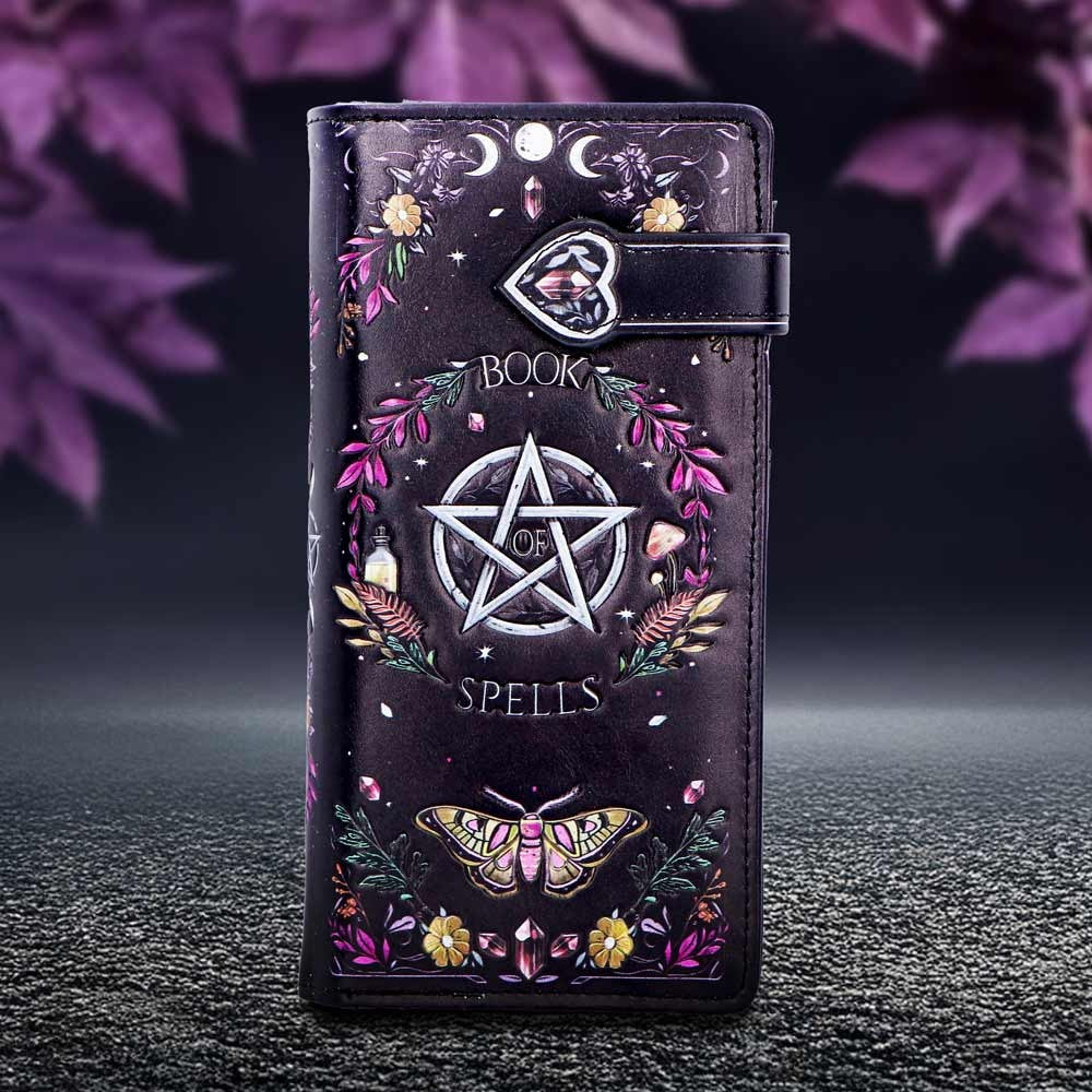 Book of Spells Embossed Purse