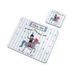 Brave Knight Placemat Set | Personalised