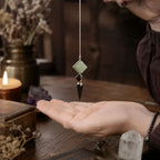 Builder of Realms | Black Agate, Green Aventurine & Tiger Eye Three-Piece Pendulum