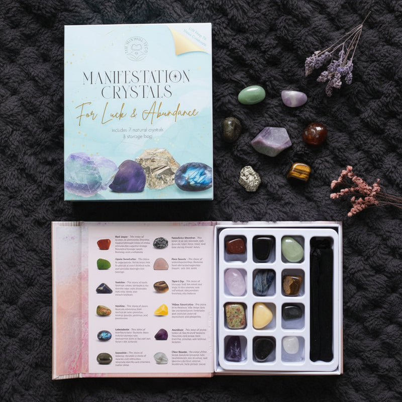 Eleanoras LITTLE BOOK OF CRYSTAL HEALING GIFT SET Crystals