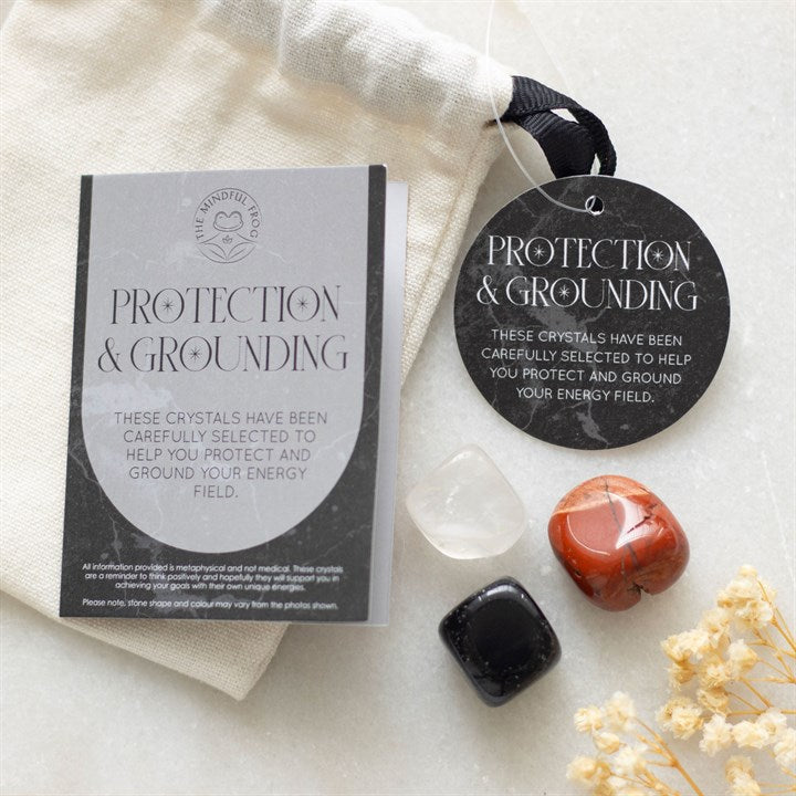 Eleanoras Protection & Grounding Healing Crystal Set Crystals