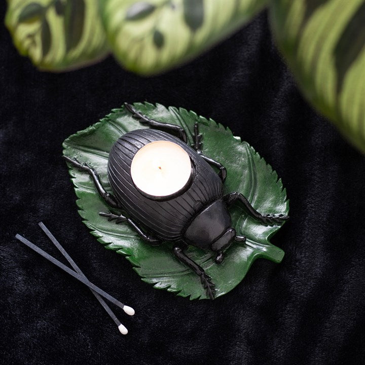 Eleanoras Beetle Tealight Candle Holder Candle Holders