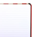 Red Circus Stripe A5 Notebook