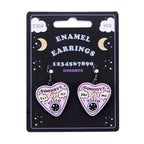 Pastel Talking Board Planchette Earrings