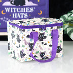 Eleanoras Cute and Creepy Cat Print Lunch Bag Lunch Bags & Boxes