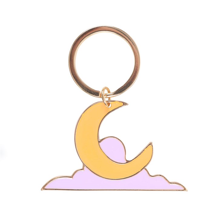 Eleanoras Guided by Moonlight Enamel Keyring Keyrings