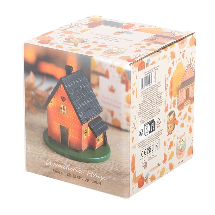 Woodland House LED Light Up Decoration