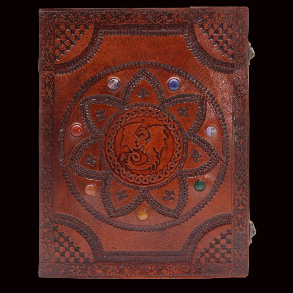 Dragon Mandala Chakra Stones Huge Tomb Book
