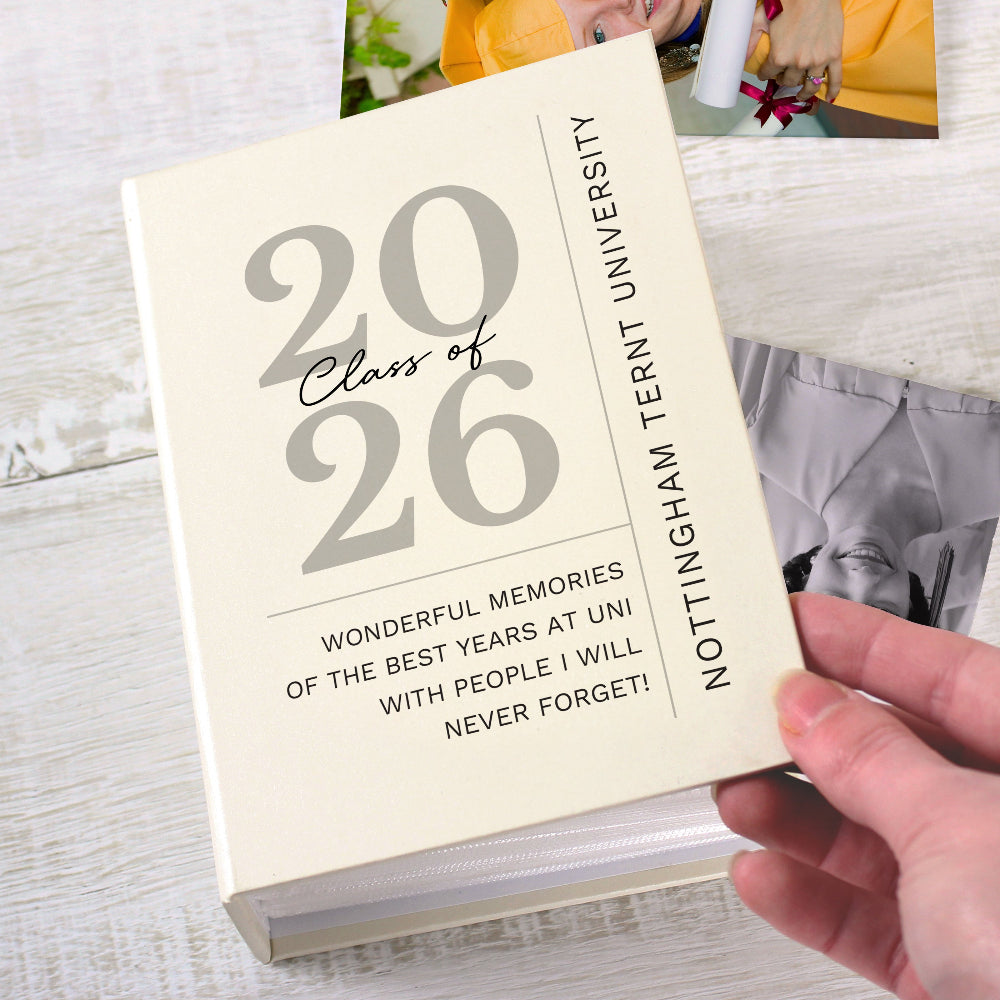 Personalised Class of 2026 Graduation Photo Album