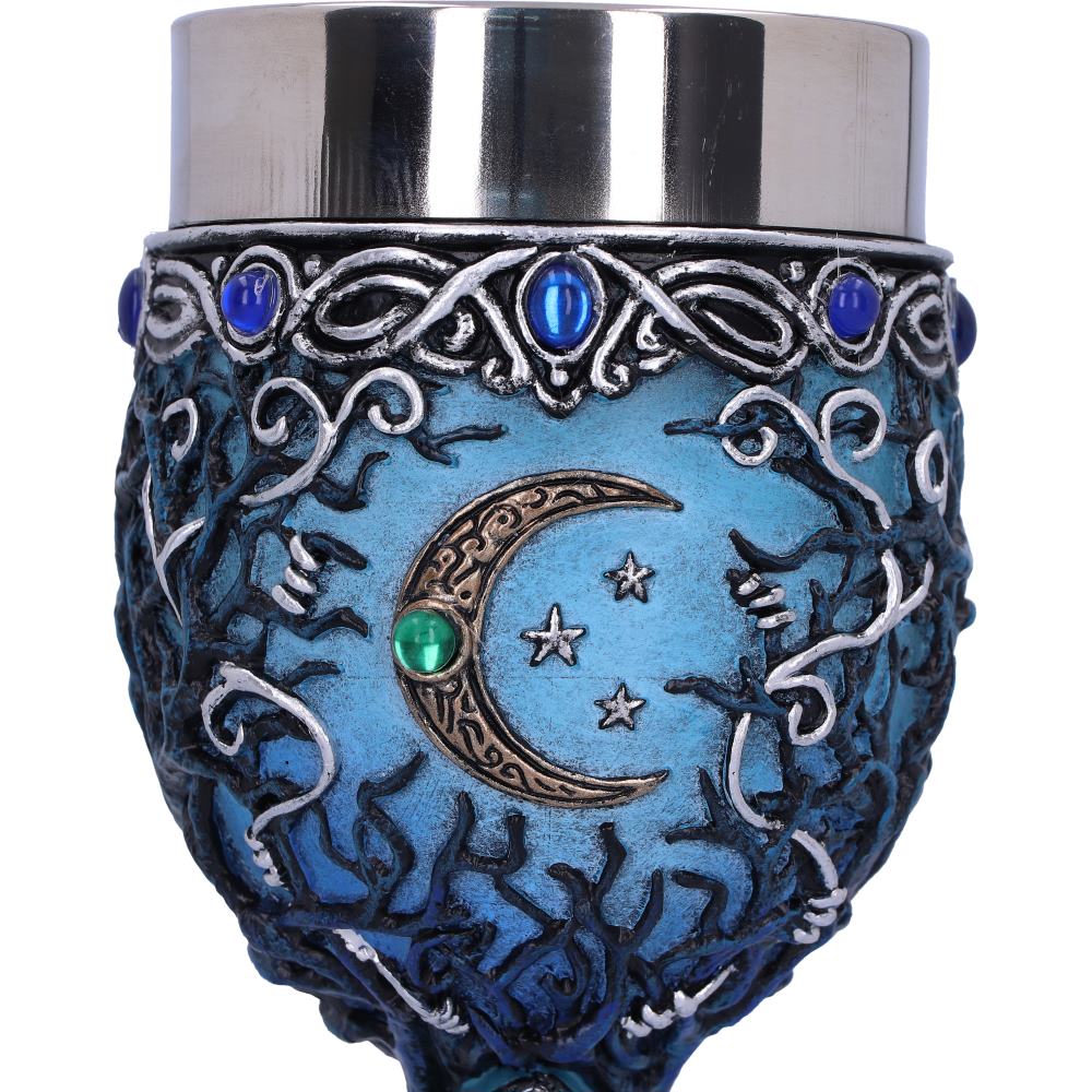 Triple Moon Crone Goblet