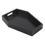 Eleanoras Plain Black Coffin Trinket Tray Trinket Dishes
