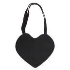 Eleanoras Spiderweb Heart Satin Tote Bag Totes & Shopping Bags