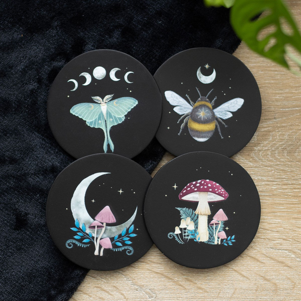 Eleanoras Dark Forest Coaster Set Placemats & Coasters