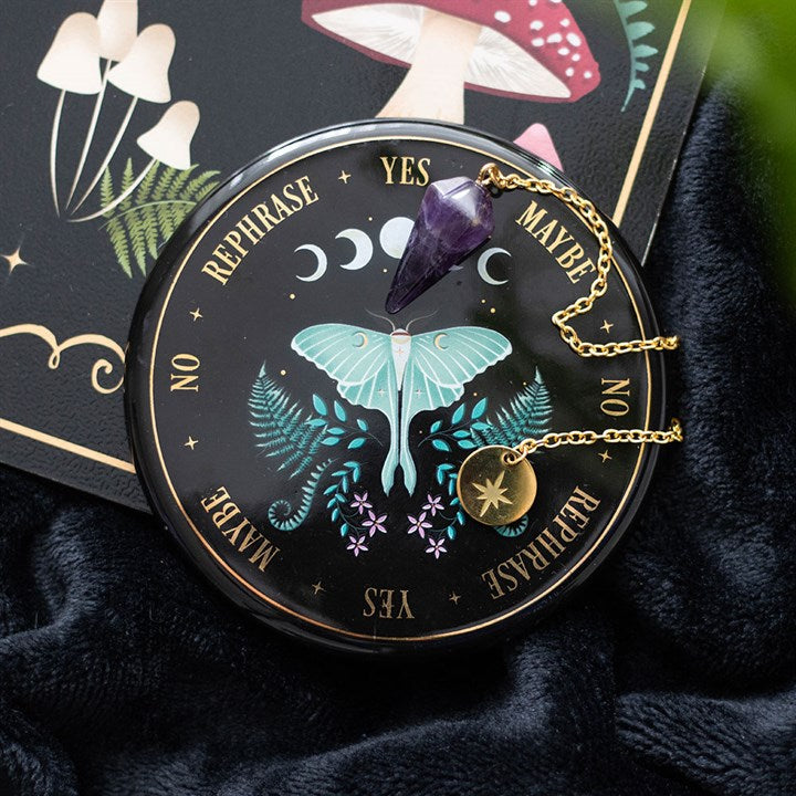 Eleanoras Luna Moth Pendulum Divination Kit Divination