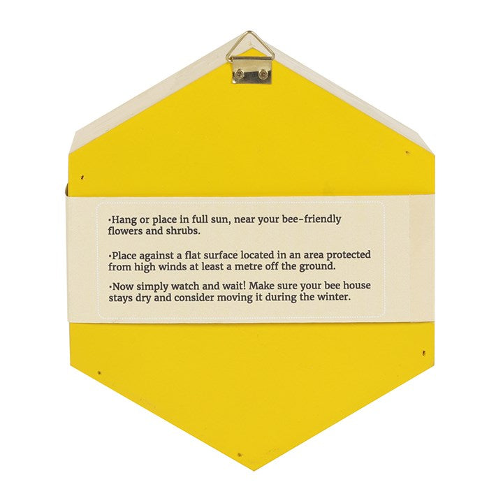 Eleanoras Wooden Bee House Bird & Wildlife Houses