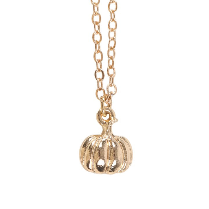 Eleanoras Pumpkin Necklace on Greeting Card 