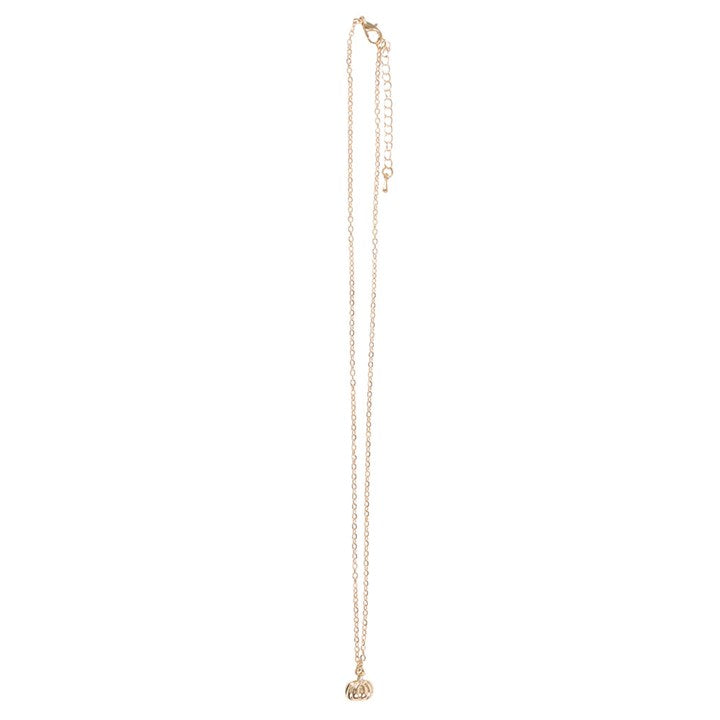 Eleanoras Pumpkin Necklace on Greeting Card 