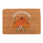 Eleanoras Natural Autumn Days Hello Pumpkin Doormat Doormats