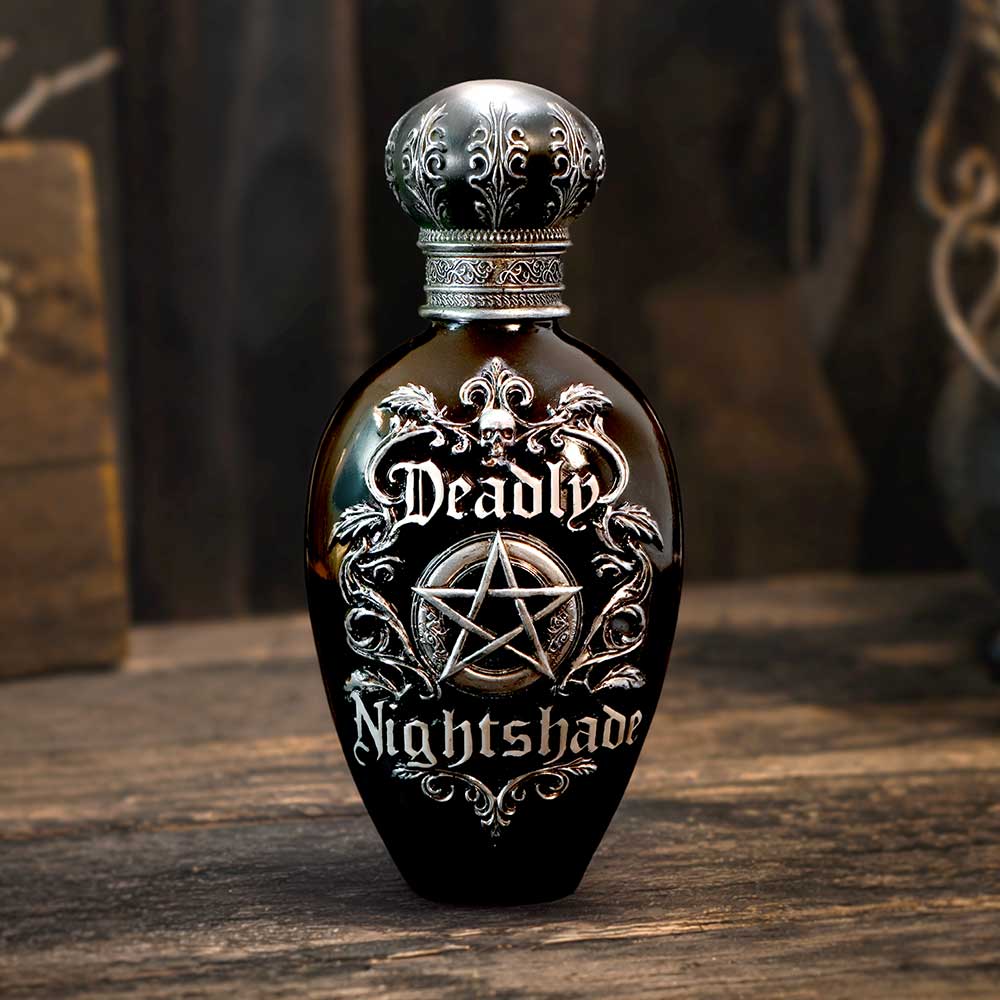 Deadly Nightshade Potion Bottle Figurine