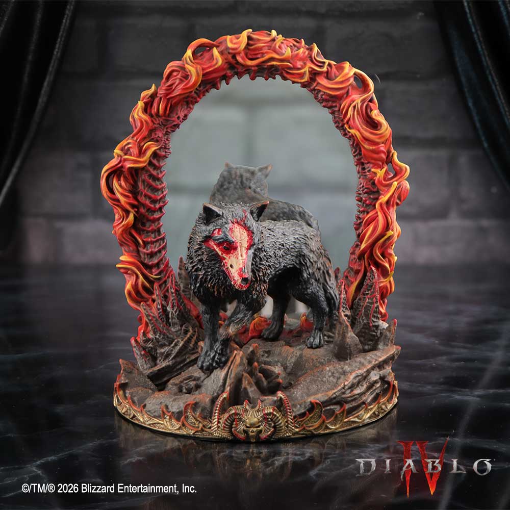 Diablo IV Mephisto Mirror Display Piece 21.5cm - Nemesis Now