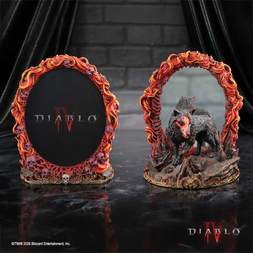 Diablo IV Mephisto Mirror Display Piece 21.5cm - Nemesis Now