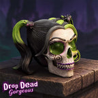 Drop Dead Gorgeous - Beetles and Bugs Skull Figurine
