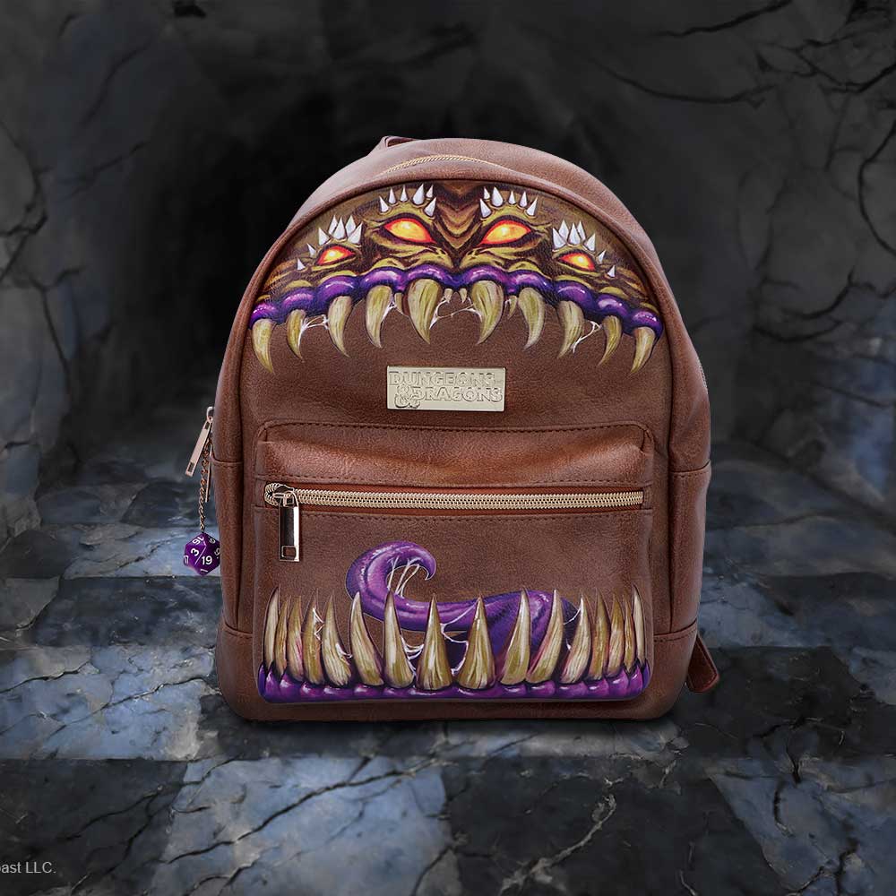 Dungeons & Dragons Mimic Brown Backpack
