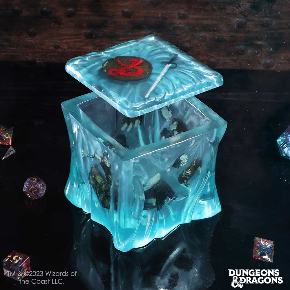 Dungeons & Dragons Gelatinous Cube Dice Box – 11.5cm