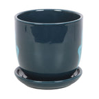 Hand of Hamsa Ceramic Plant Pot