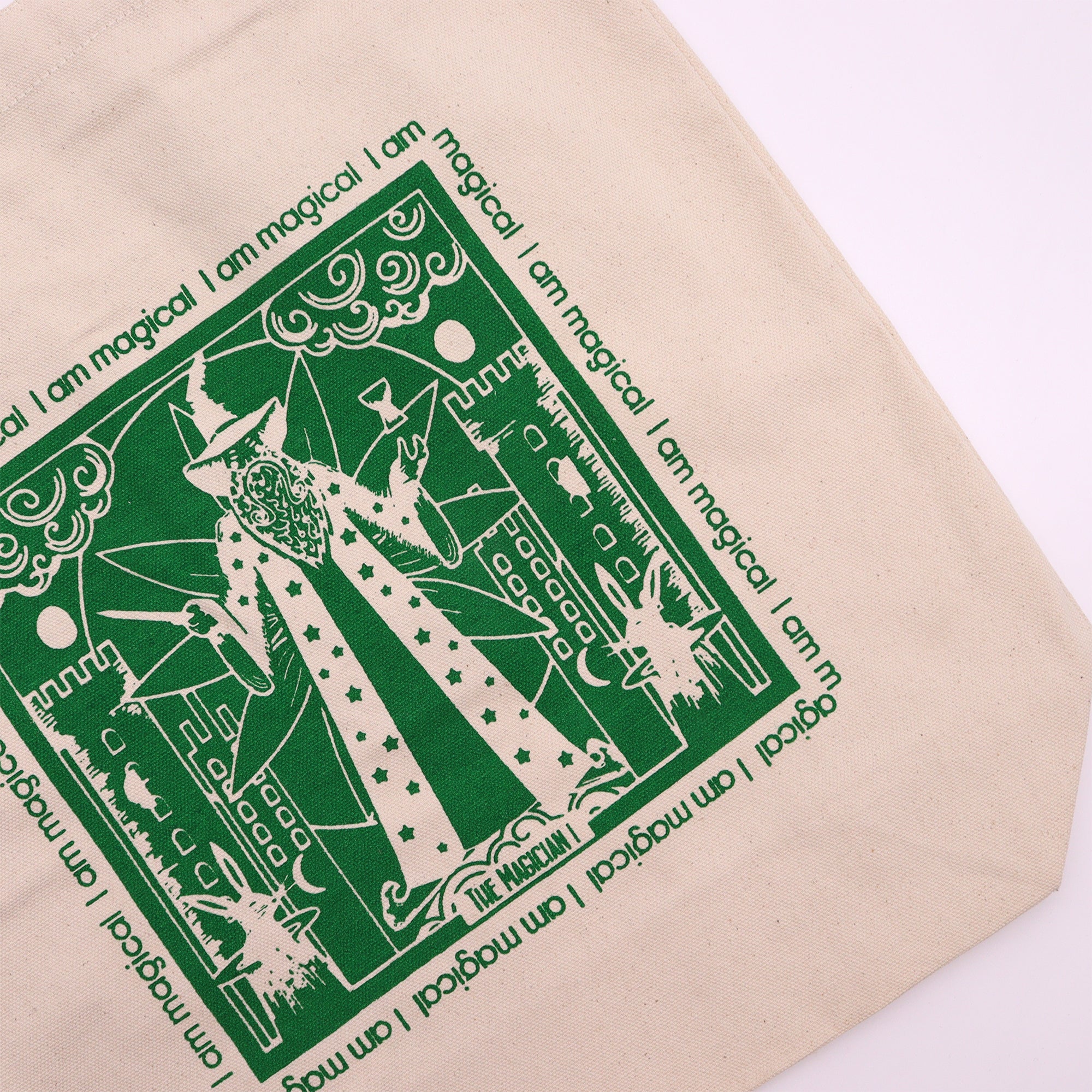Eleanoras I Am Magical Hop Hare Tote Bag Totes & Shopping Bags